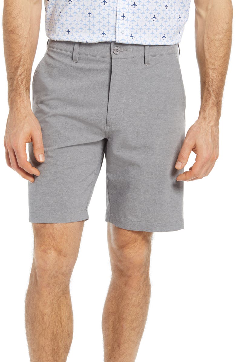 Johnston & Murphy XC4 Performance Shorts, Main, color, Gray