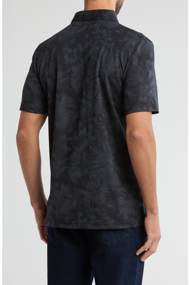 Brilliant Water No Logo Golf Polo, Alternate, color, BLACK