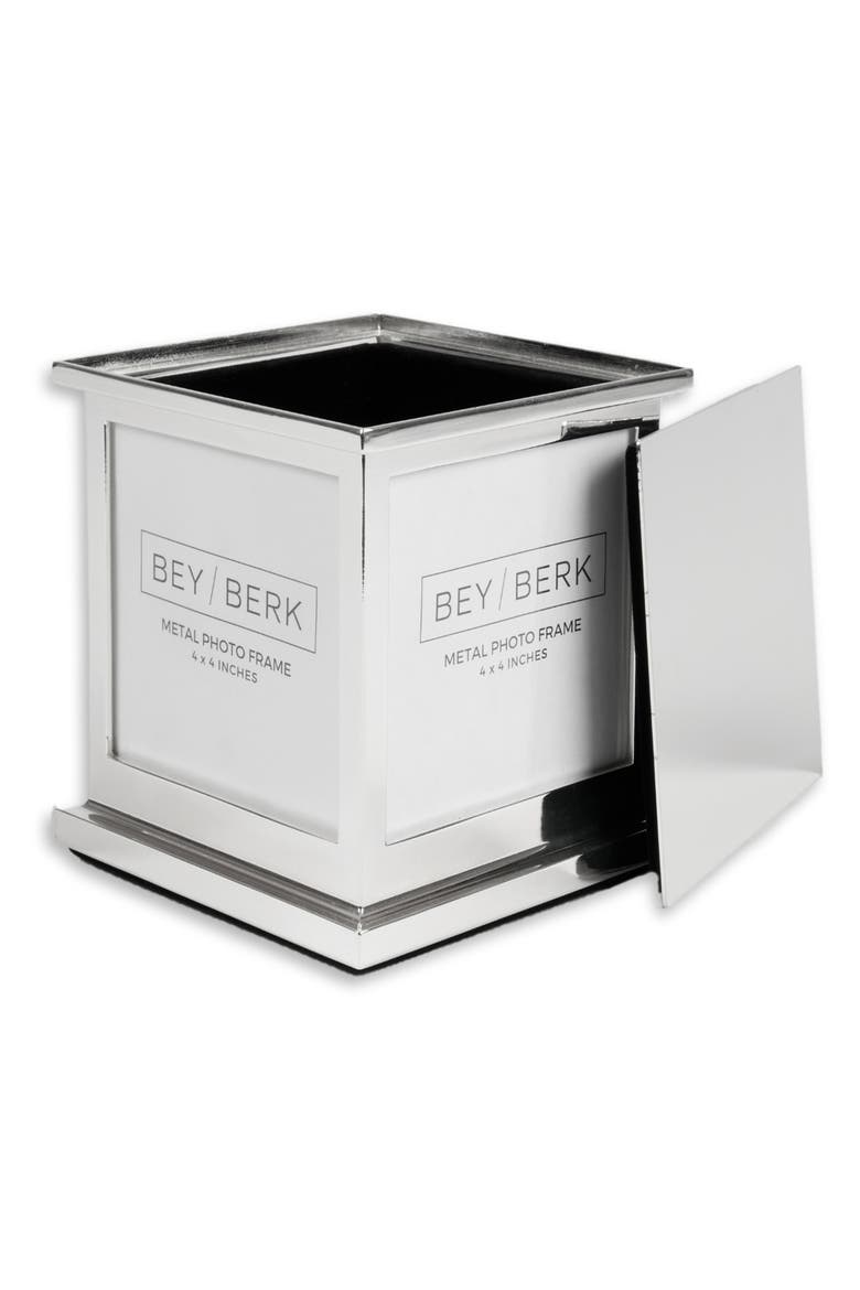 Photo Cube & Trinket Box, Alternate, color, SILVER