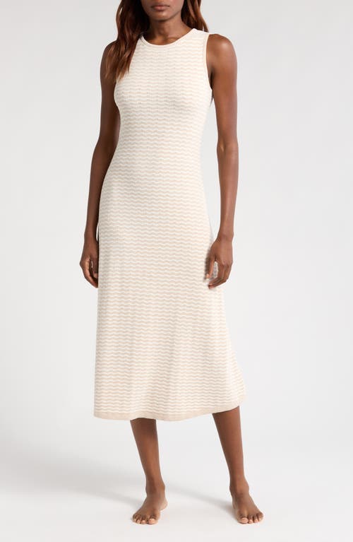 Barefoot Dreams Pointelle Tank Nightgown In White