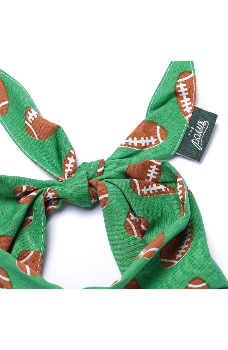 The Paws Defender Dog Bandana, Alternate, color, Green