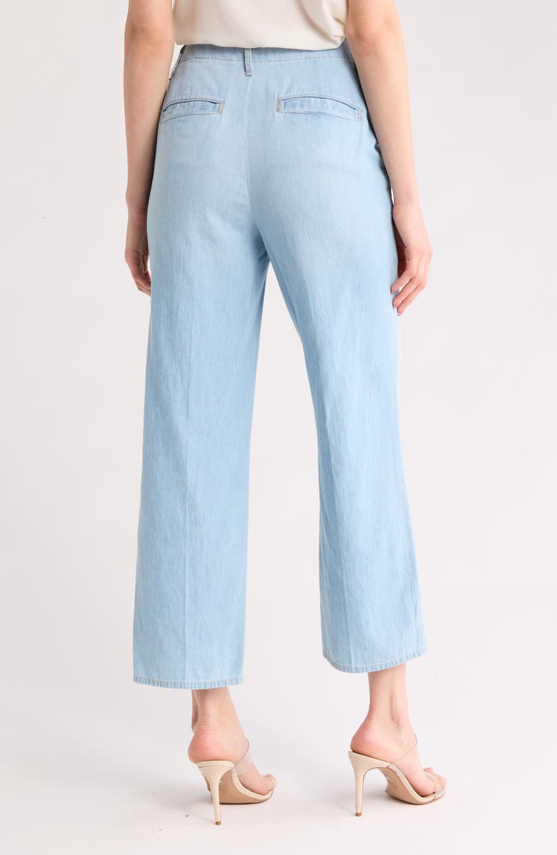 L'AGENCE Zayne High Waist Crop Straight Leg Jeans, Alternate, color,