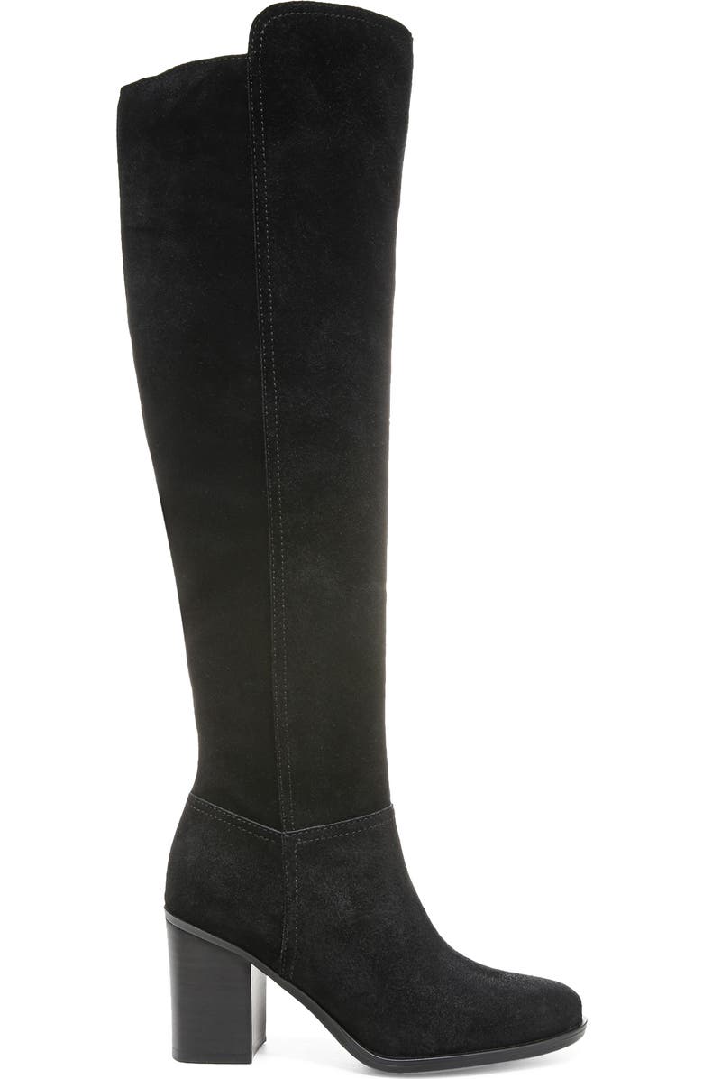 Naturalizer Kyrie Water Resistant Knee High Boot, Alternate, color,