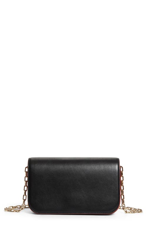 Christian Louboutin Small Paloma Leather Clutch In Multi