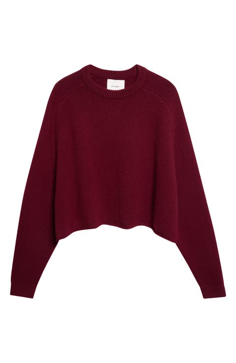 Karine Oversize Raglan Sleeve Cashmere Sweater