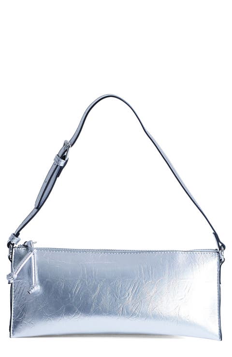 Simone Metallic Shoulder Bag