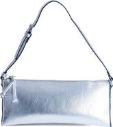 Topshop Simone Metallic Shoulder Bag