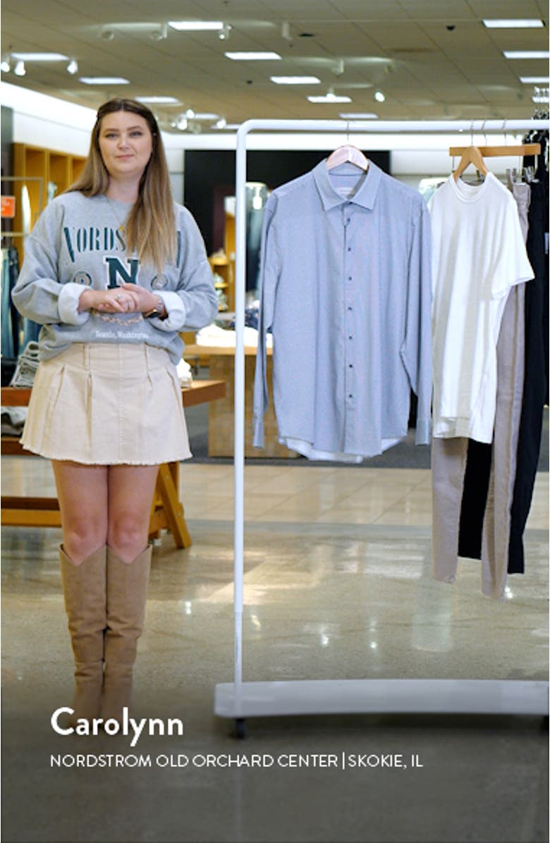 James OoohCotton<sup>®</sup> Geo Print Button-Up Shirt, sales video thumbnail