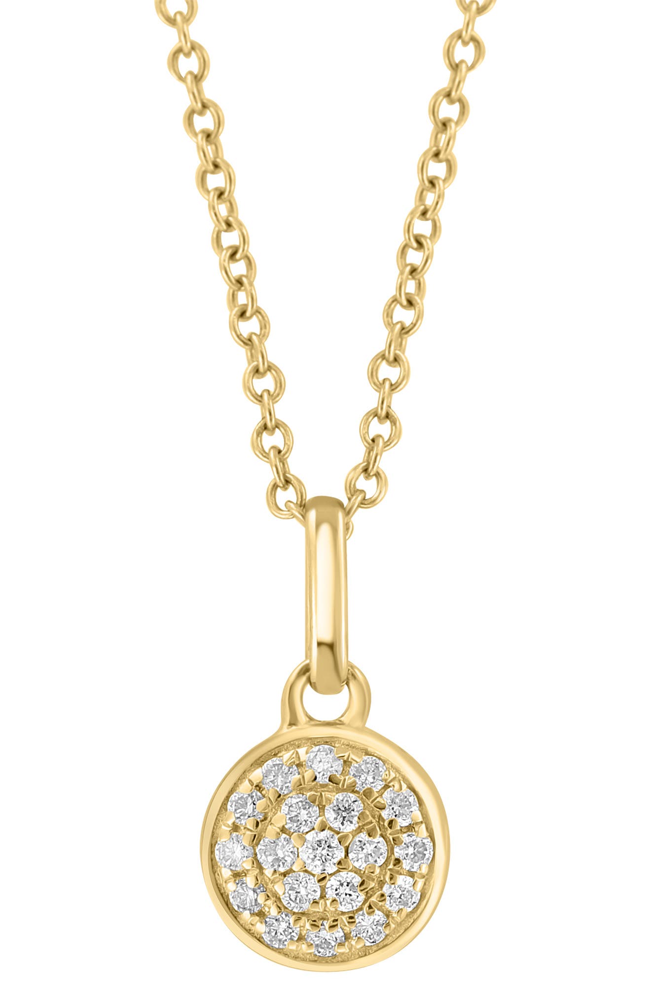 EFFY Diamond Pavé Pendant Necklace - 0.10ctw