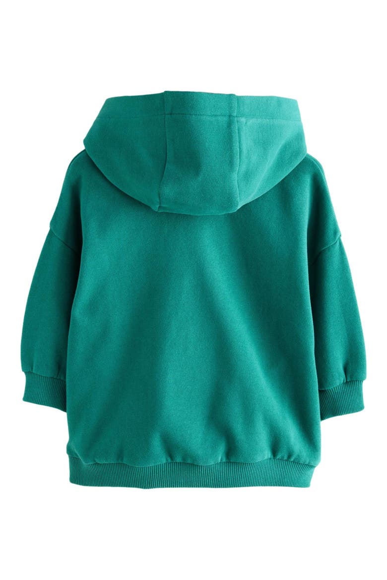 Kids' Heavy Equipment Appliqué Hoodie, Alternate, color, GREEN