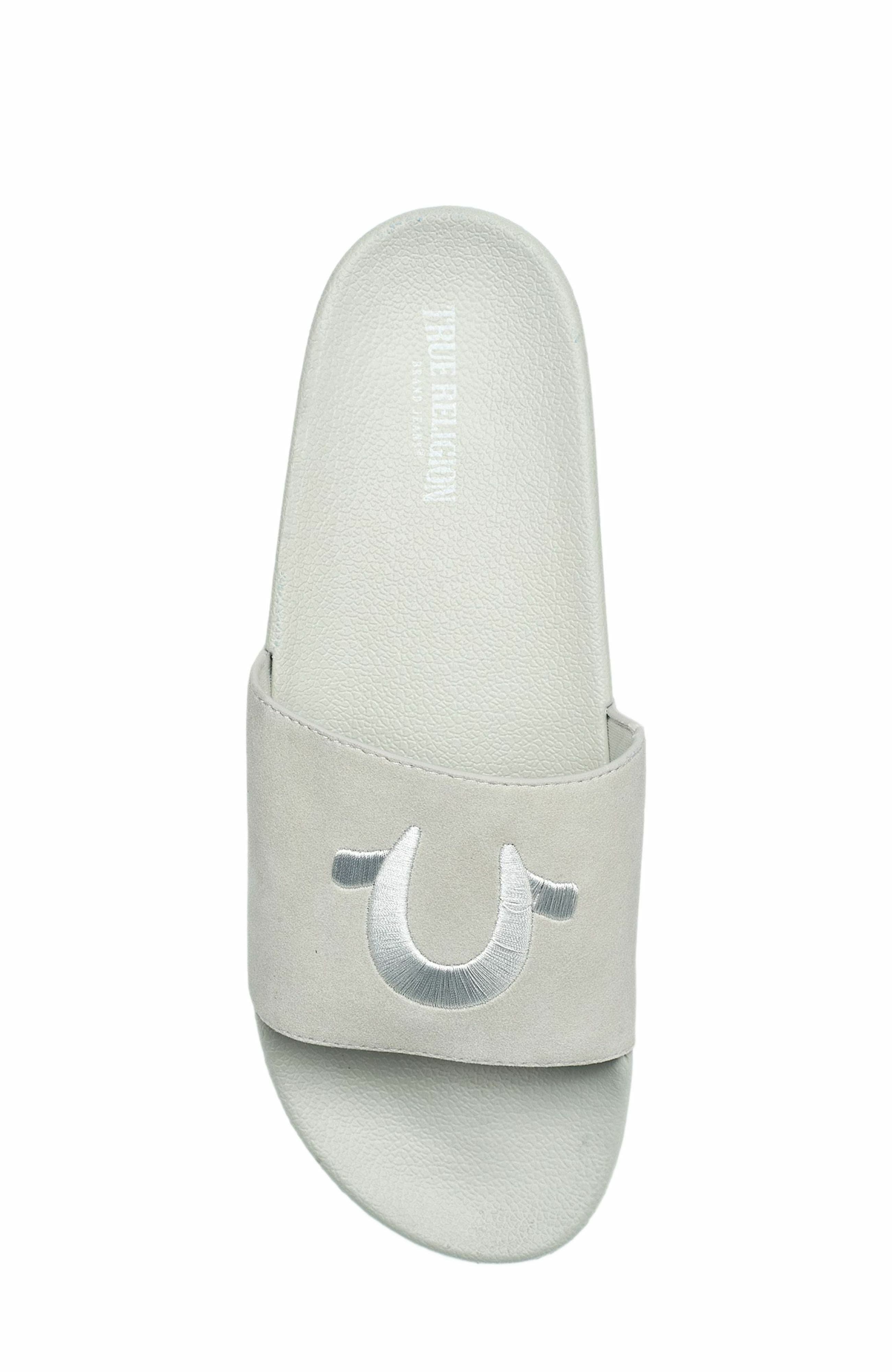 Men's ASAP Logo Slide, Alternate, color, GREY