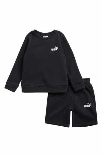 PUMA Kids' Fleece Sweatshirt & Shorts