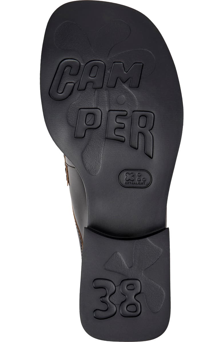 Camper Donna Twins Mismatch Mule, Alternate, color, Black