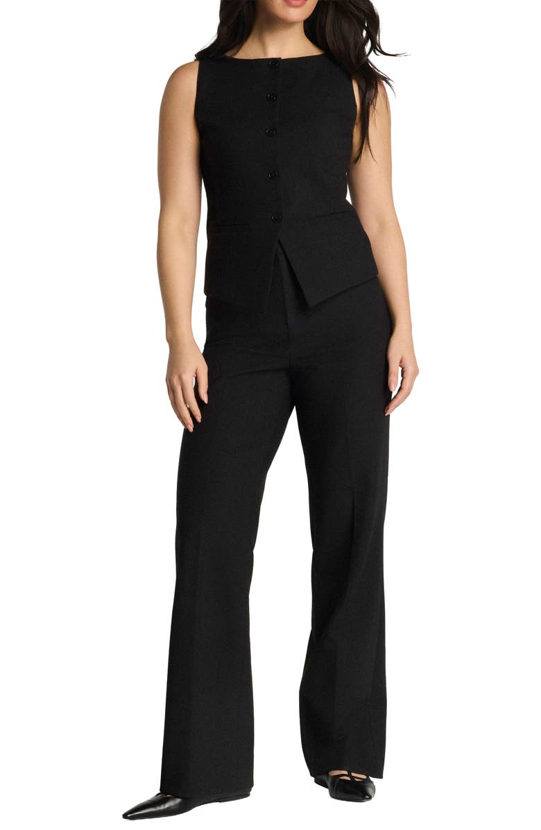SPANX<sup>®</sup> SPANXsupersmooth<sup>™</sup> Well Suited 360 Wide Leg Pant, Alternate, color, Classic Black