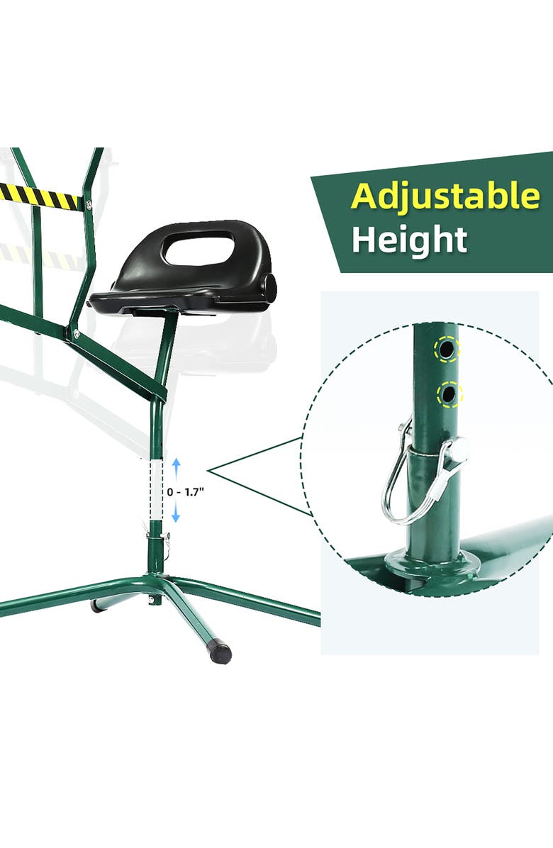 Trimate Sandbox Excavator Hunter Green Ages 3+, Alternate, color, Multicolored