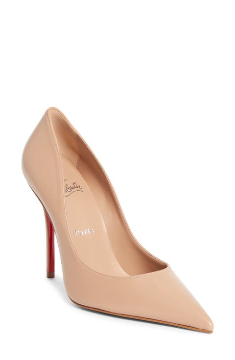 Women's Christian Louboutin Nude Heels | Nordstrom