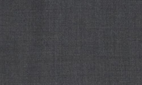 Calvin Klein Solid Two-button Notched Lapel Slim Fit Suit In Grey
