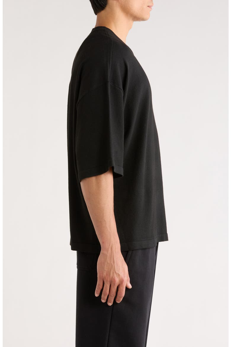 Soft Knit Crewneck T-Shirt, Alternate, color, VINTAGE BLACK