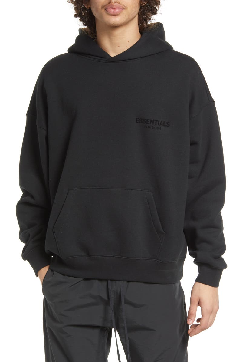 Fear of God Essentials Logo Graphic Hoodie, Main, color,