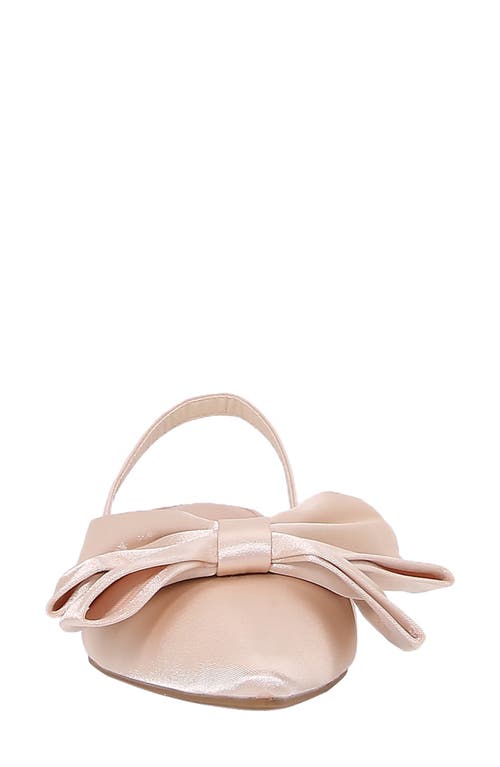 BERNESS BERNESS CLAUDIA BOW SLINGBACK FLAT