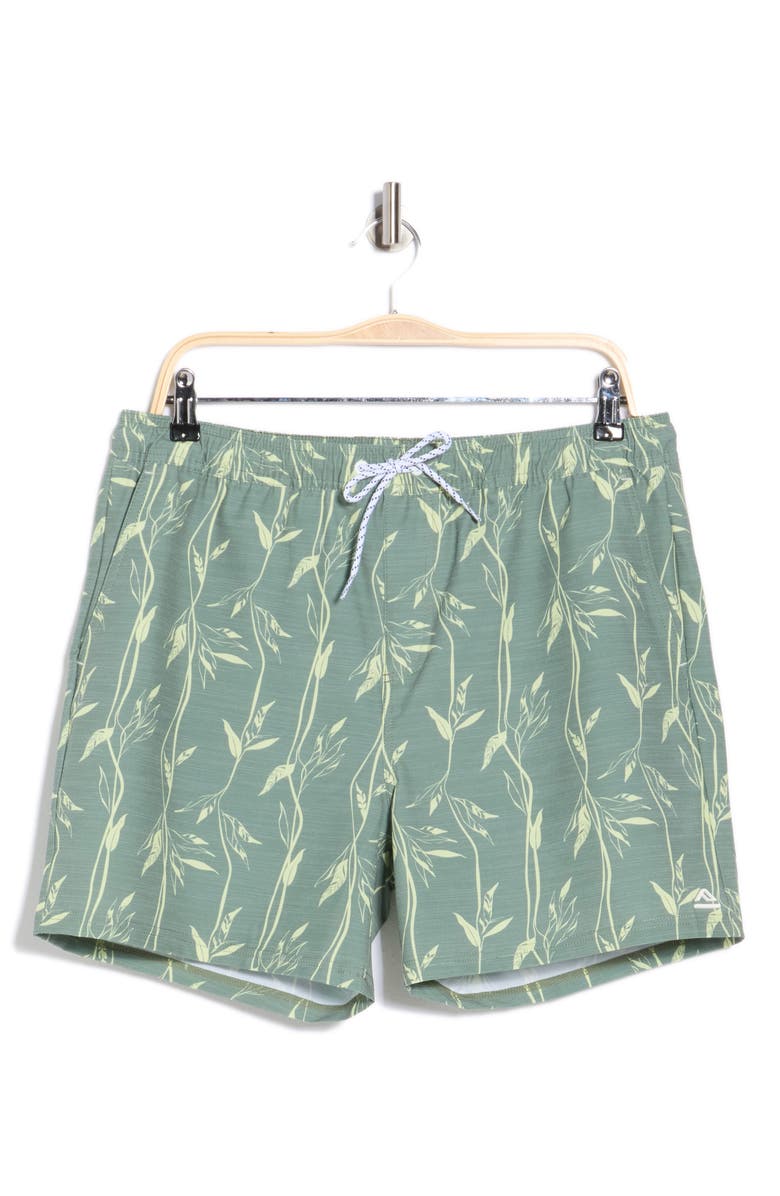 Reef Melvin Swim Trunks, Alternate, color, Olivine