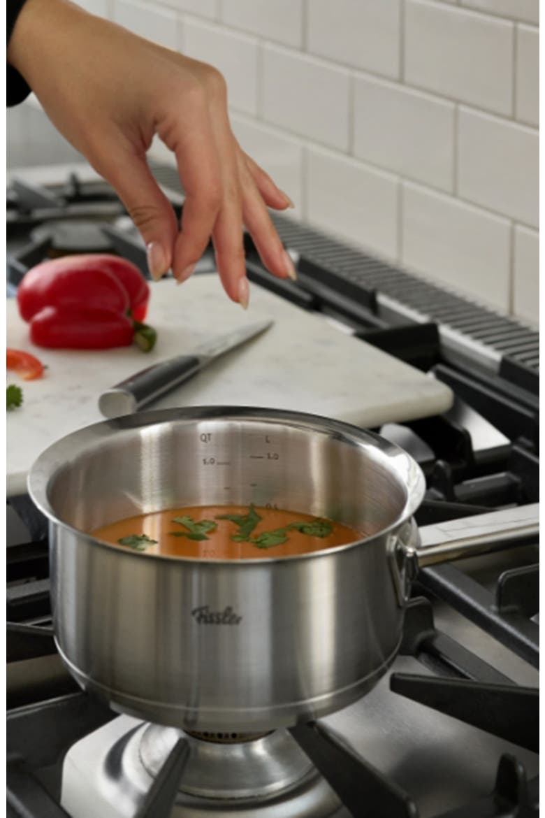 Original-Profi Collection Stainless Steel Sauce Pan with Metal Lid, Alternate, color, Stainless Steel