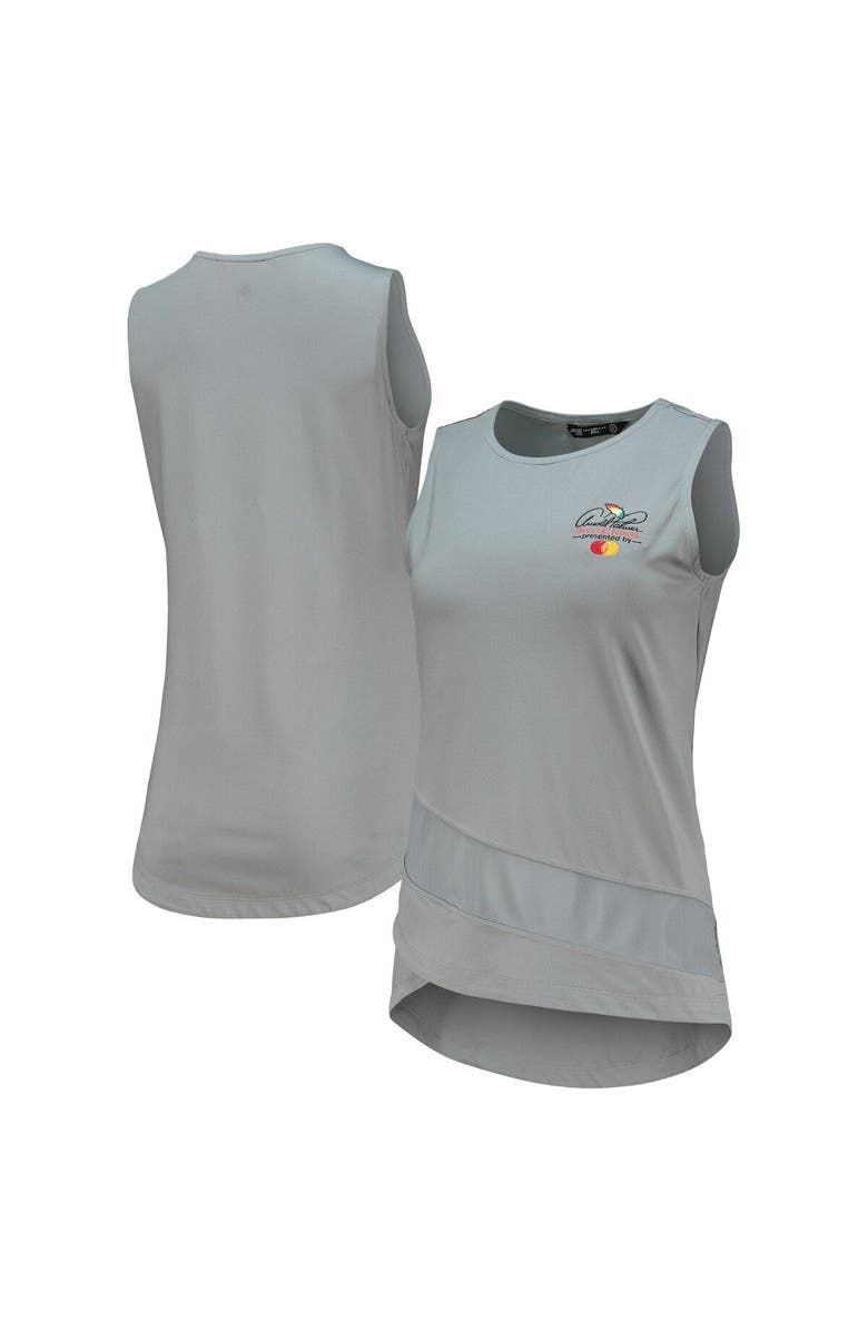 LEVELWEAR Women's Levelwear Gray Arnold Palmer Invitational Verve Simone Tank Top, Main, color, Gray