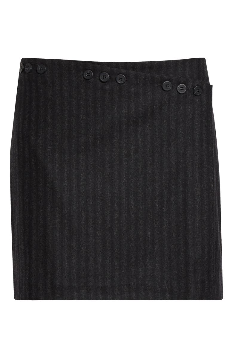 Paloma Wool Leonie Stripe Skirt, Alternate, color, Grey