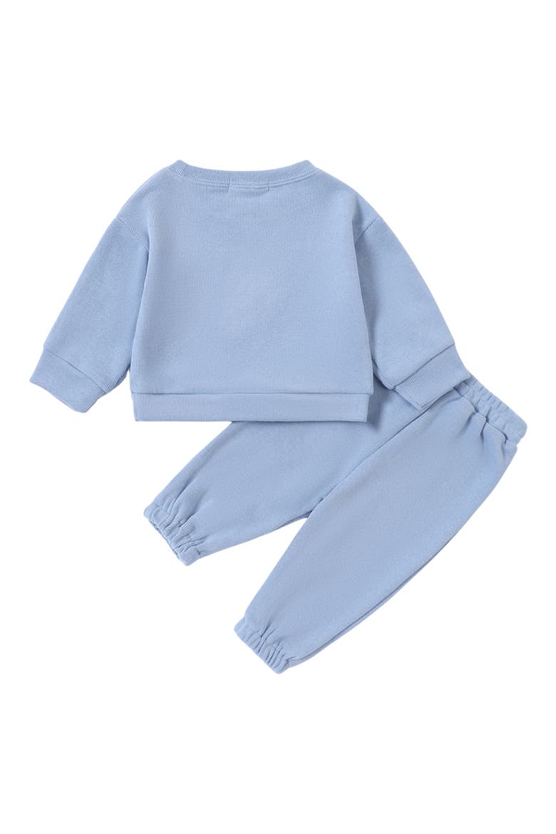 Sweatshirt & Sweatpants Set, Alternate, color, BLUE