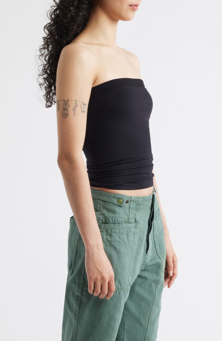 Free People The Carrie Tube Top, Alternate, color, Black
