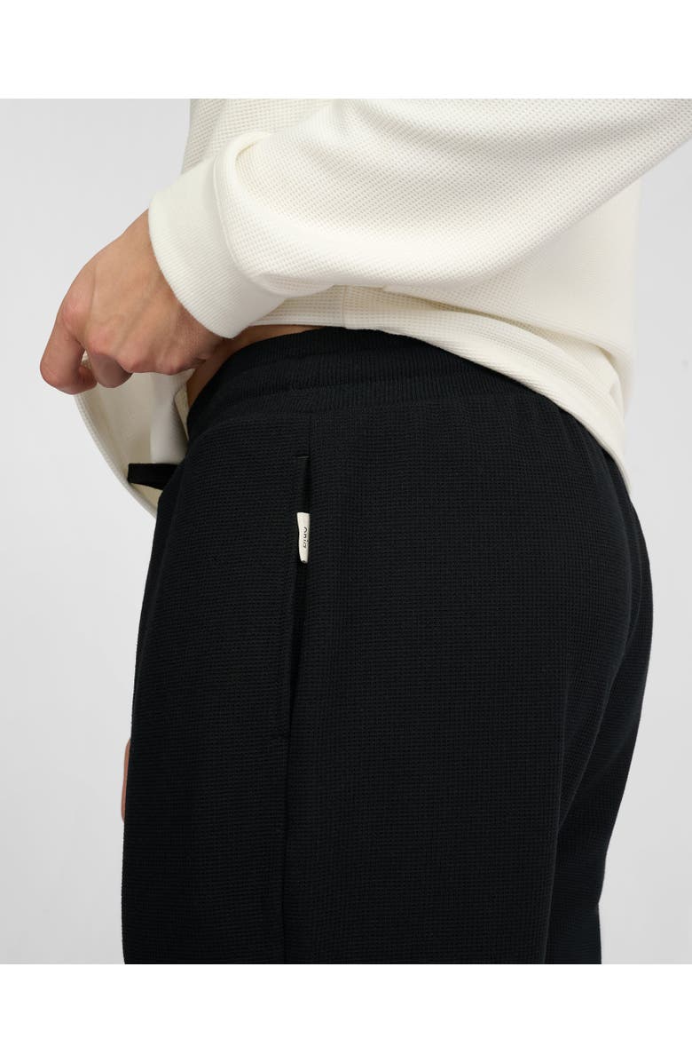 Onia Waffle Jogger, Alternate, color, Black