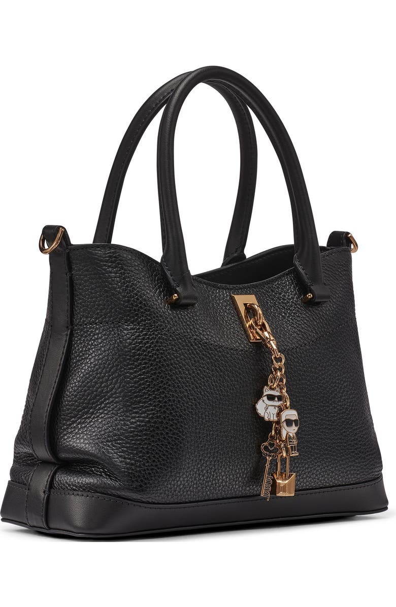 KARL LAGERFELD PARIS Gisele Crossbody, Alternate, color, Black/Gold