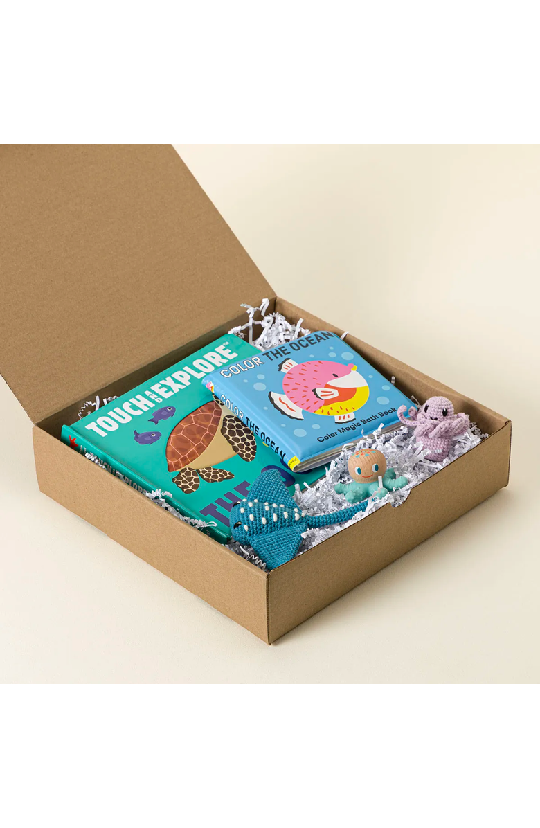 Uncommon Goods Ocean Explorer Baby Gift Set, Alternate, color, Blue