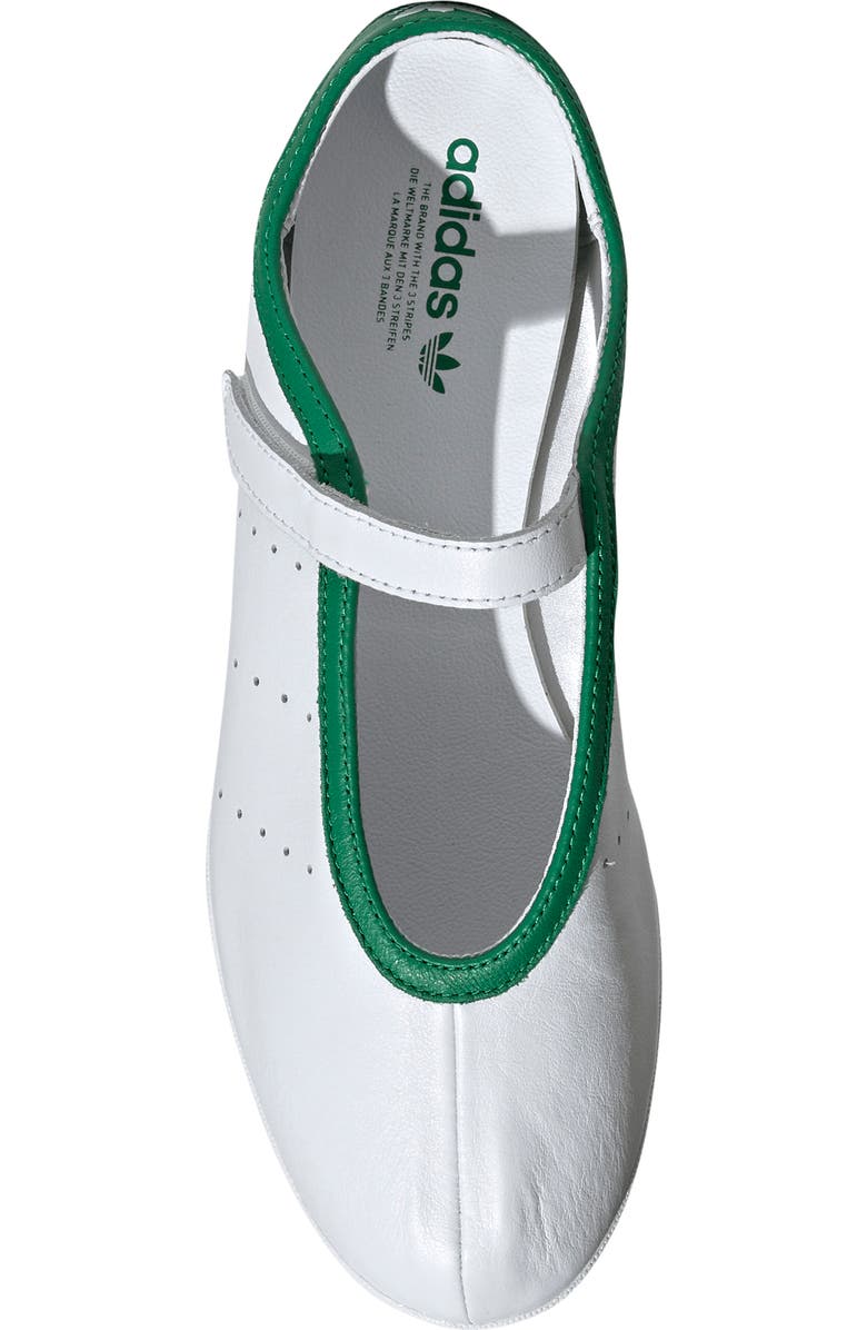 adidas Stan Smith Lo Ballet Sneaker, Alternate, color, Ftwr White/ Ftwr White/ Green