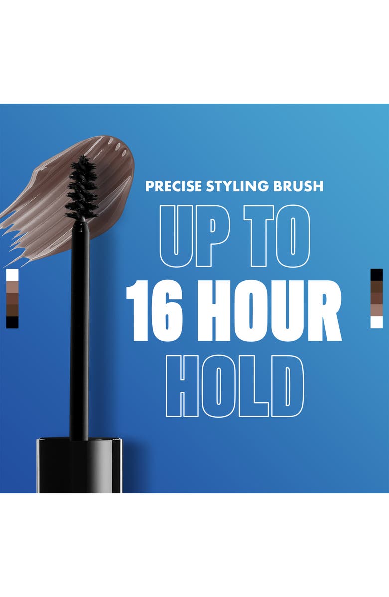 NYX PROFESSIONAL MAKEUP The Brow Glue, Alternate, color, Dark Brown