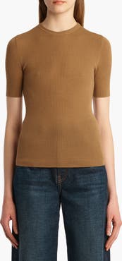 Khaite Celina Merino Wool Blend Rib Sweater