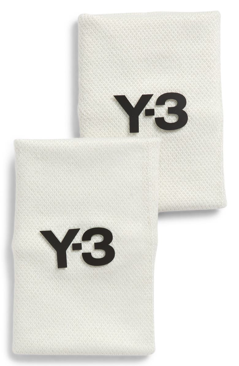adidas Y-3 Large Tennis Wristbands, Main, color, 