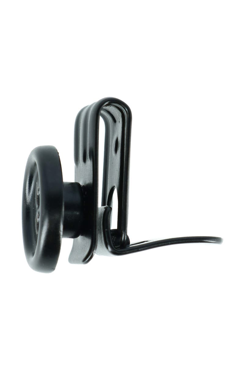 Trafalgar No Sew Moveable Button End Brace Clips, Alternate, color, Black