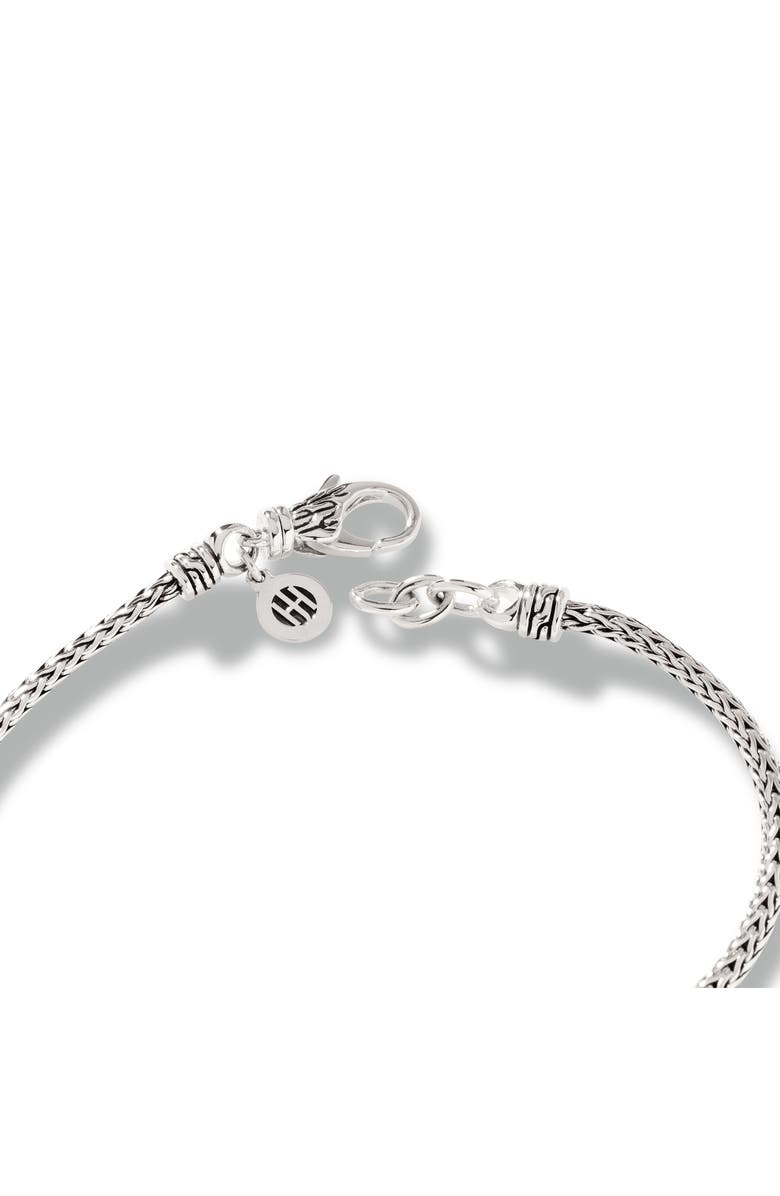John Hardy Manah Interlocking Pavé Diamond Heart Bracelet, Alternate, color,