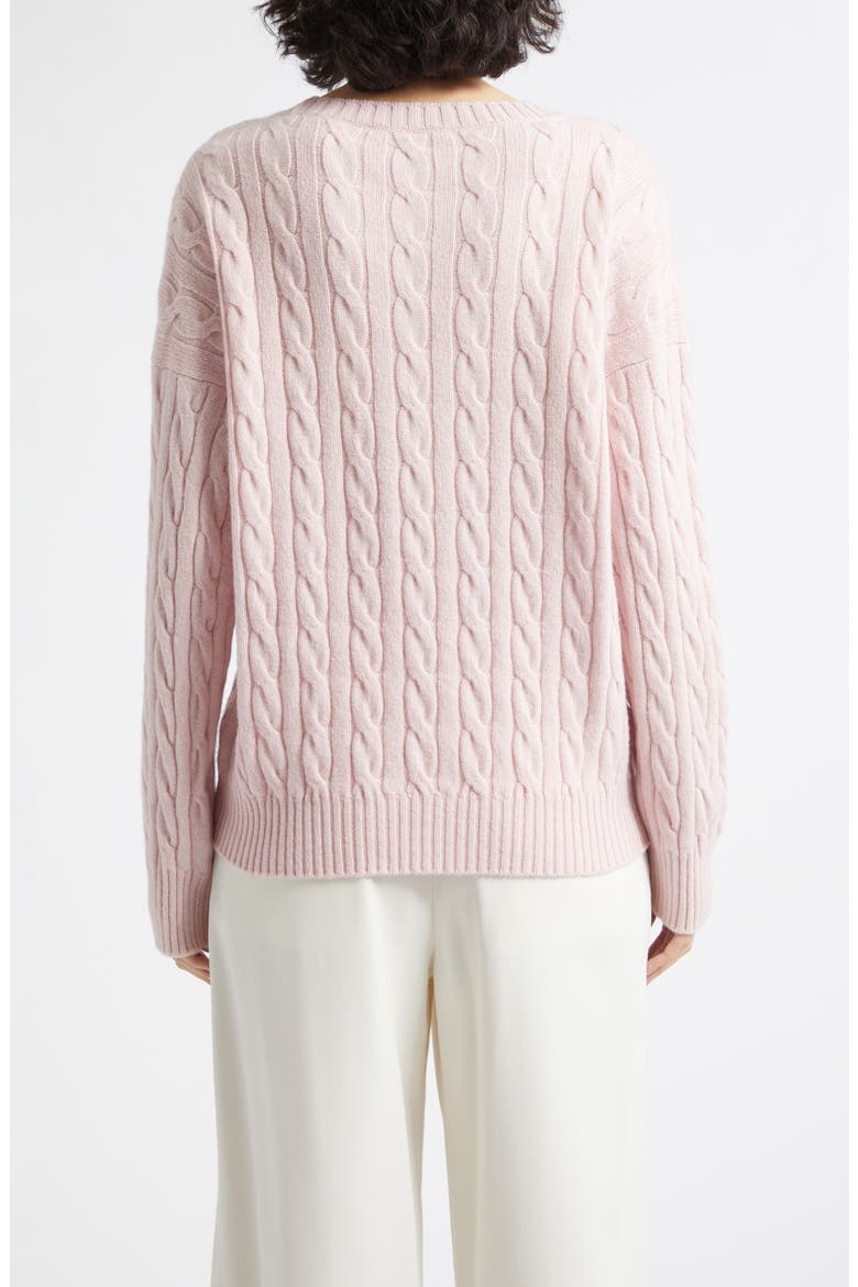 Kylesku Cashmere Crewneck Sweater, Alternate, color, ROSETTA PINK