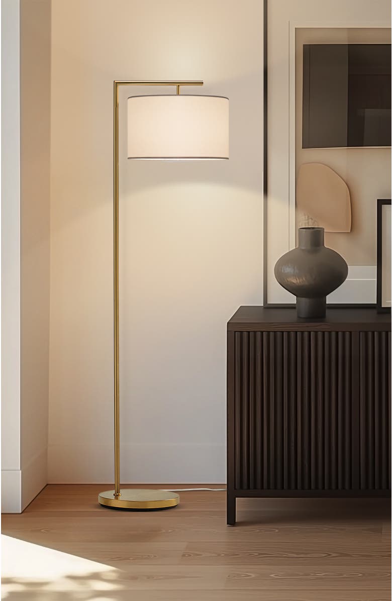 Brightech Montage Modern 60
LED Smart Home Compatible Floor Lamp, Alternate, color, Antique Brass