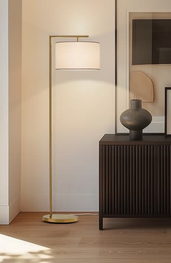 Montage Modern 60' LED Smart Home Compatible Floor Lamp