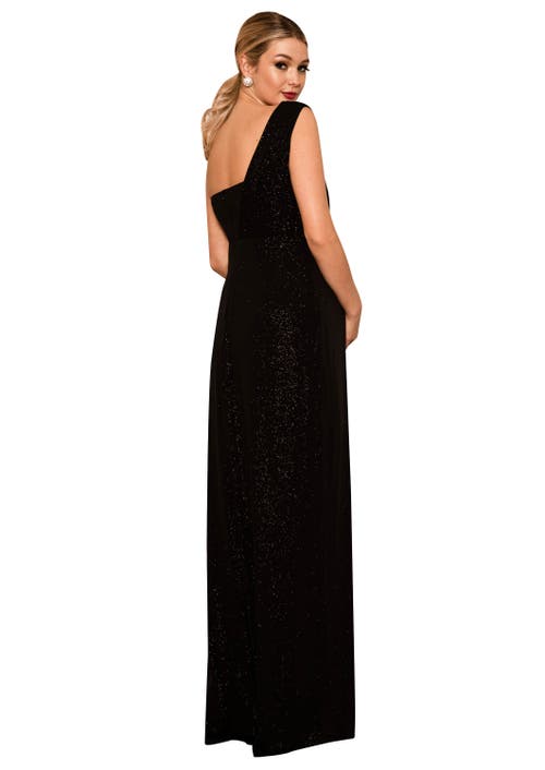 Tiffany Rose Maternity Galaxy Maternity Gown Long In Black