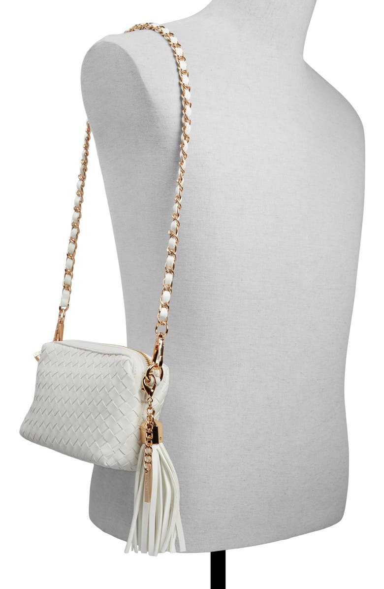 ALDO Braidaxx Faux Leather Crossbody Bag, Alternate, color,