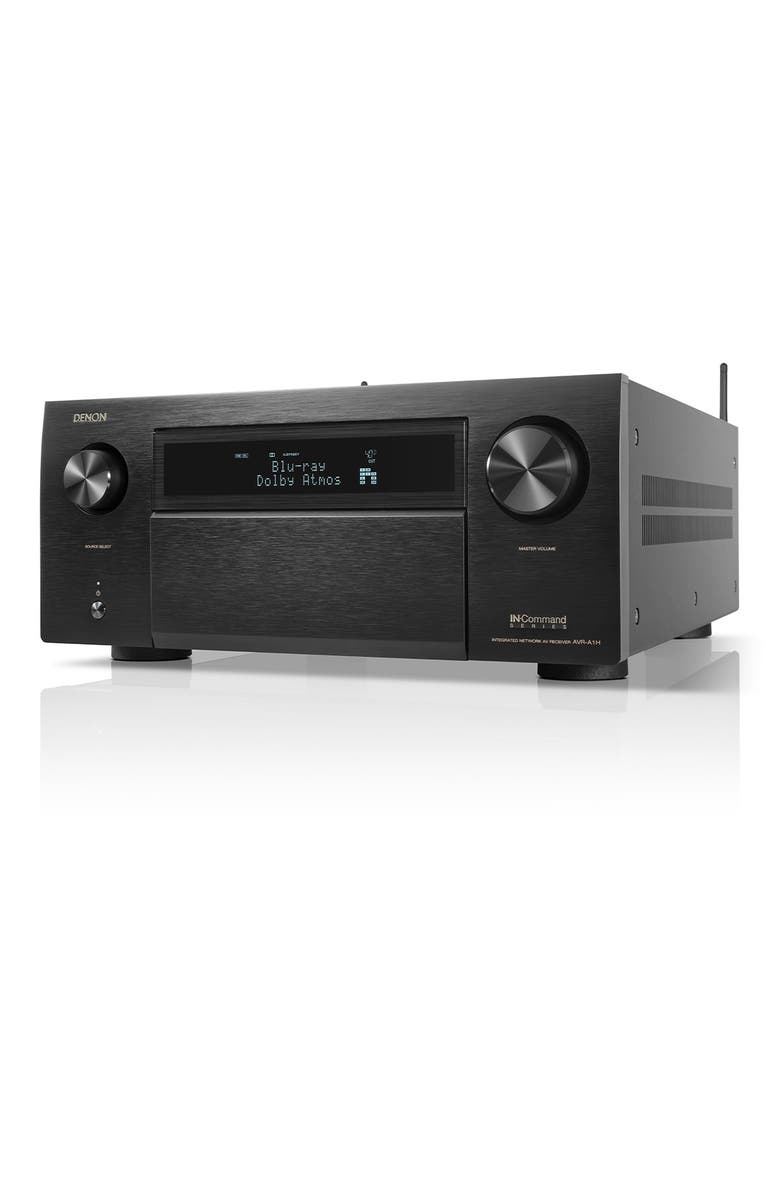 Denon AVR-A1H 15.4-Channel 8K Home Theater Receiver, Alternate, color, Black