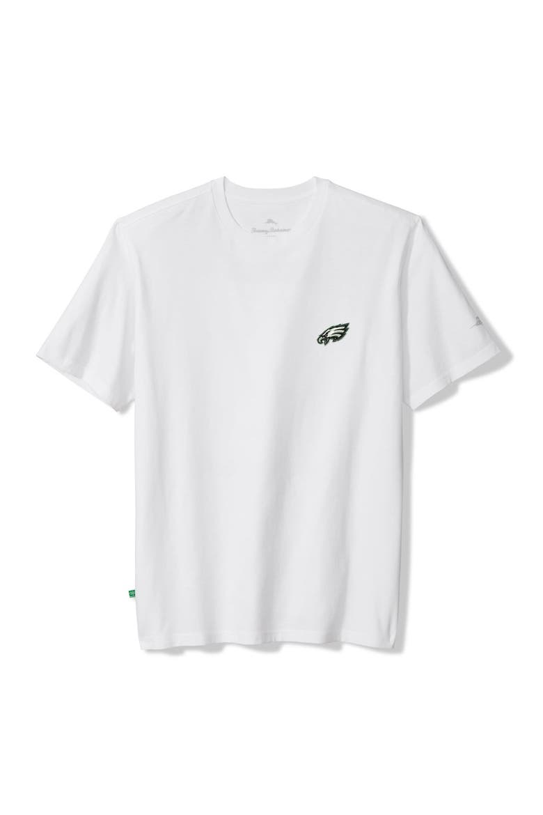 Men's Tommy Bahama White Philadelphia Eagles Tailgate State of Mind T-Shirt, Alternate, color, White