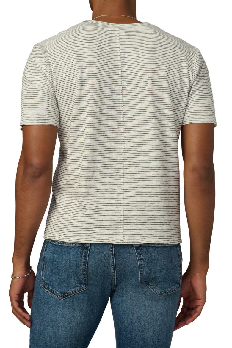 Stripe T-Shirt, Alternate, color, BLACK