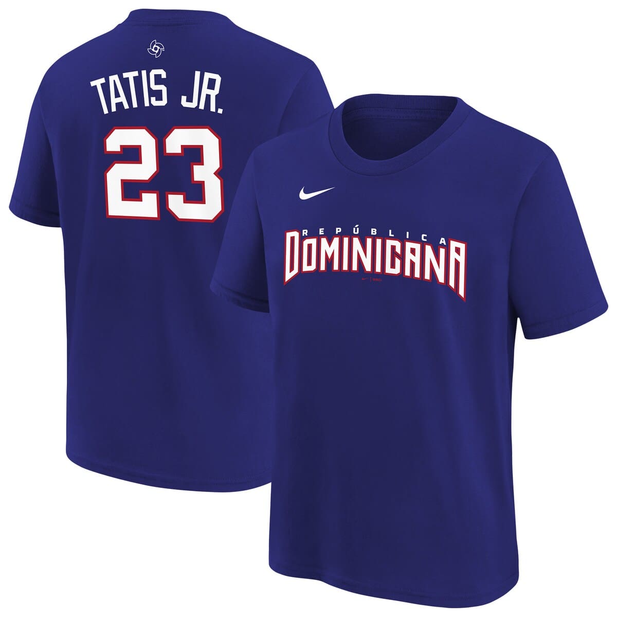 Youth Nike Fernando Tatis Jr. Blue Dominican Republic Baseball