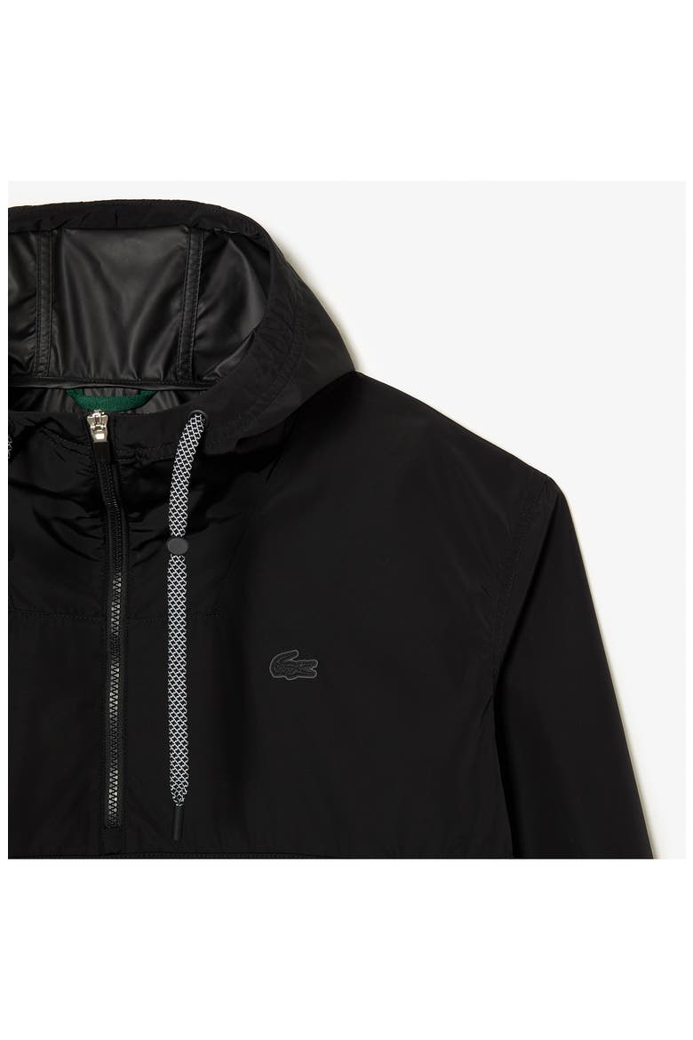 Half Zip Pullover, Alternate, color, BLACK