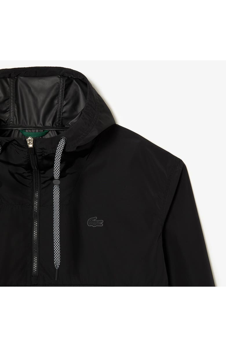 Lacoste Half Zip Pullover, Alternate, color, Black
